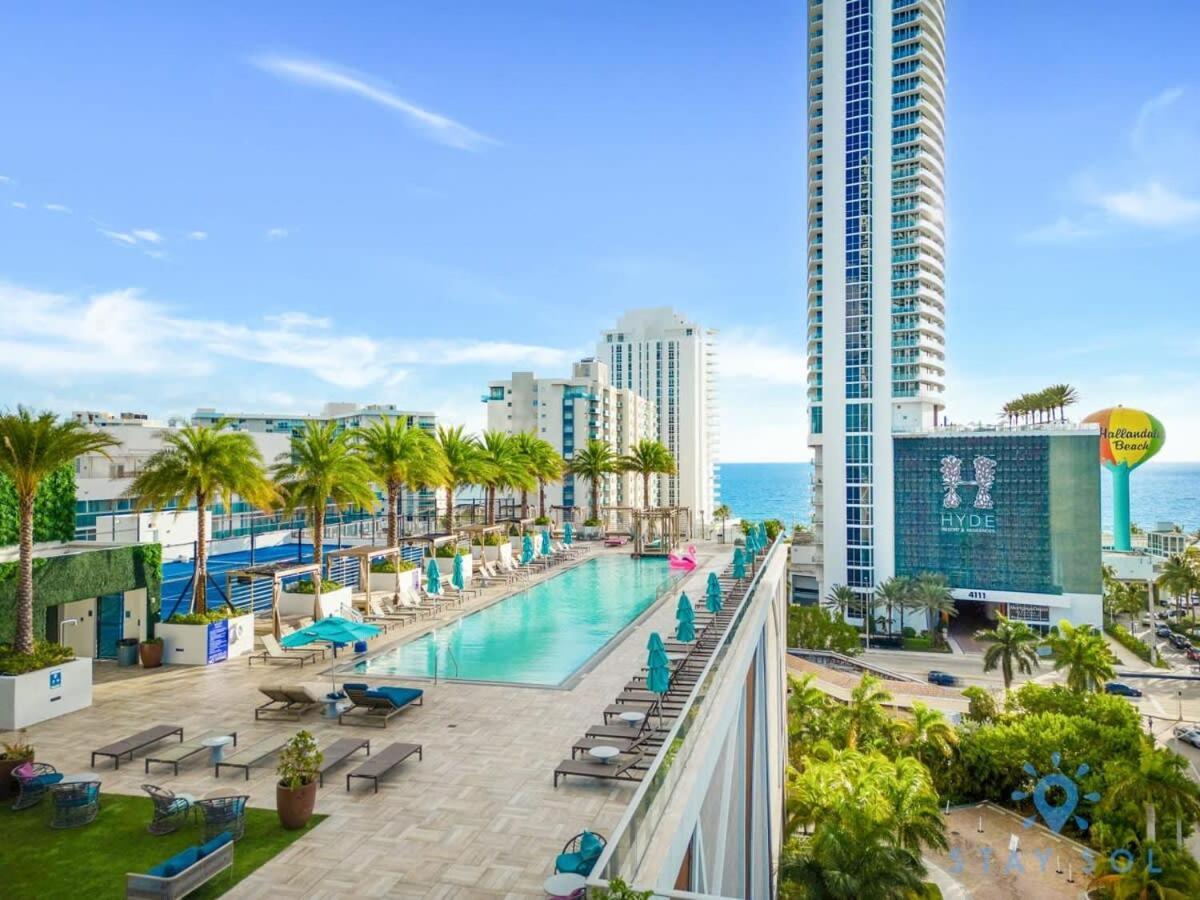 Luxury Amenities, Infinity Pool, Gym, Hot Tub Apartment Hollywood Exterior photo
